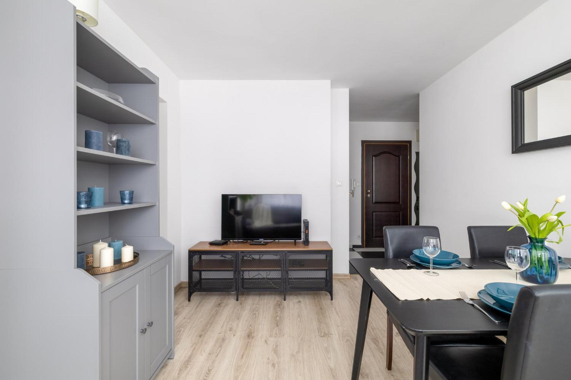 ורשה Apartment With Balcony Near Bulwary Wislane Wwa67 מראה חיצוני תמונה