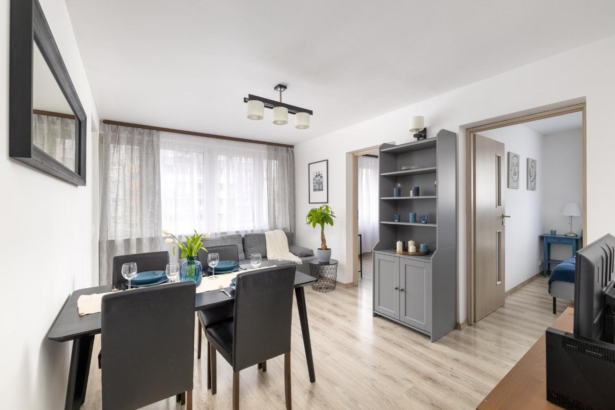 ורשה Apartment With Balcony Near Bulwary Wislane Wwa67 מראה חיצוני תמונה